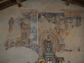 Aude church mural